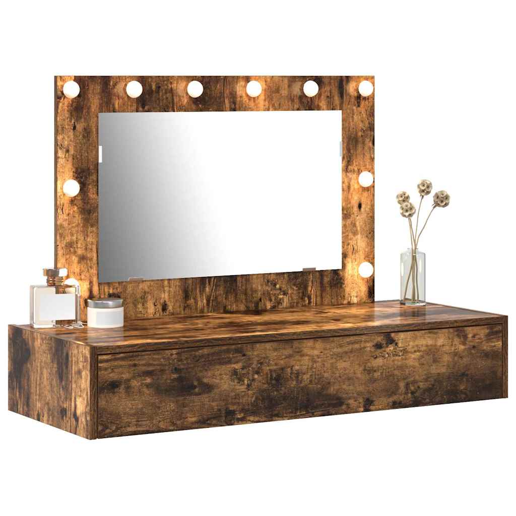 Table de Toilette Marron 100 x 40 x 70 cm Bois d'ingénierie - XIOS