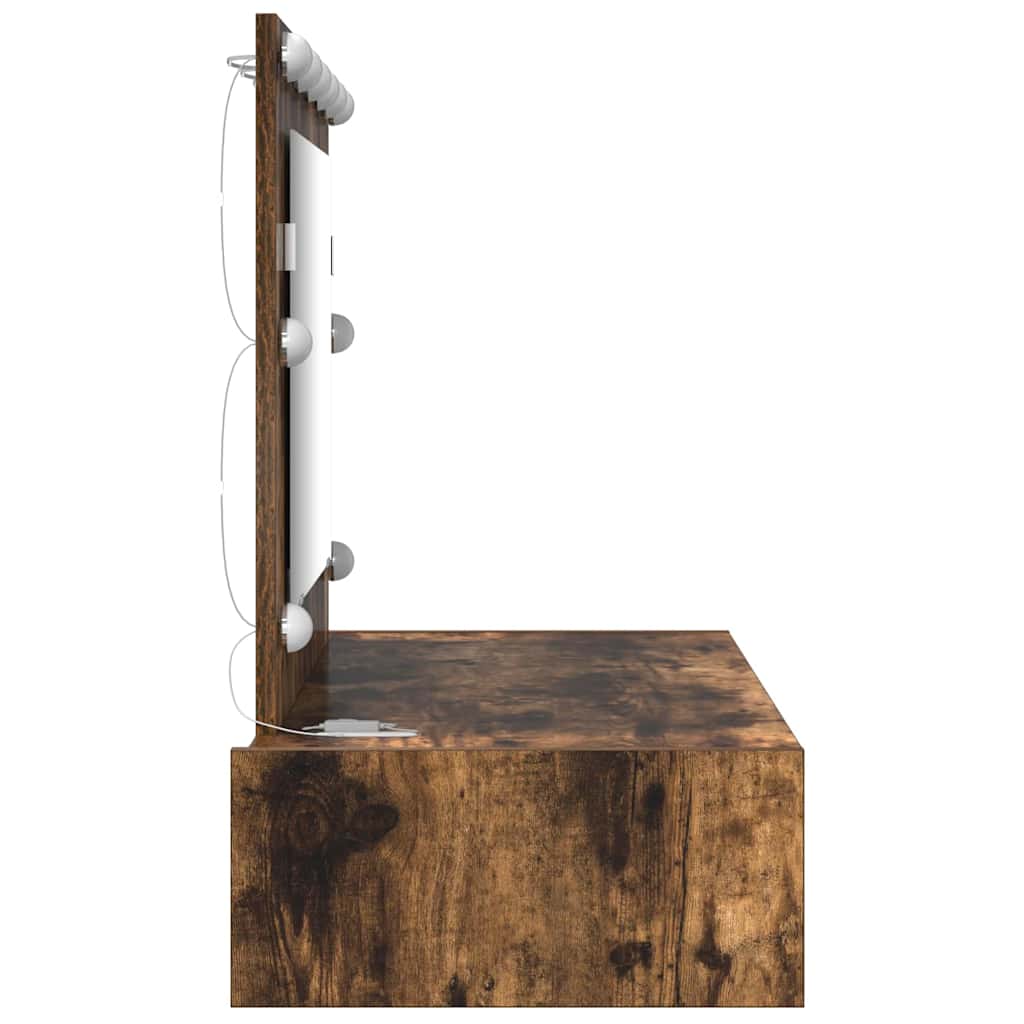 Table de Toilette Marron 100 x 40 x 70 cm Bois d'ingénierie - XIOS