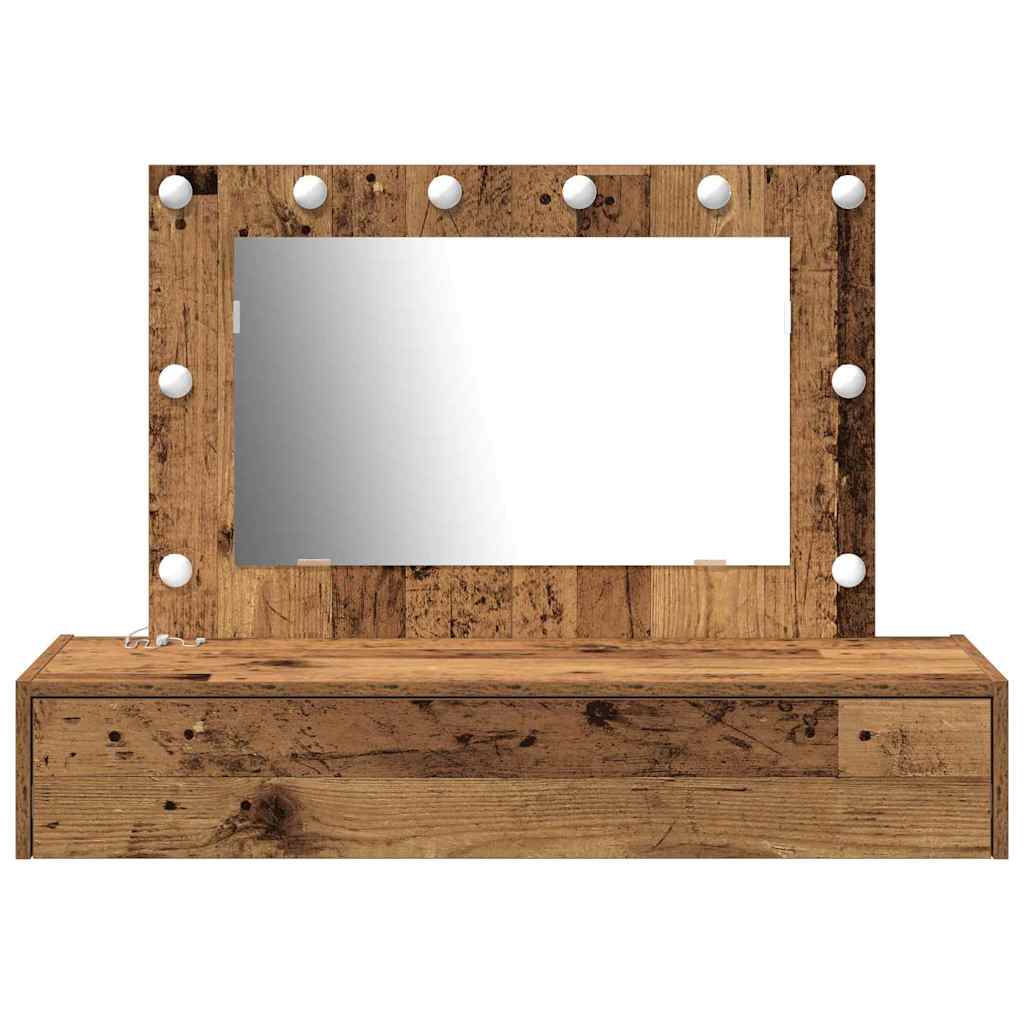 Table de Toilette Marron 100 x 40 x 70 cm Bois d'ingénierie - XIOS