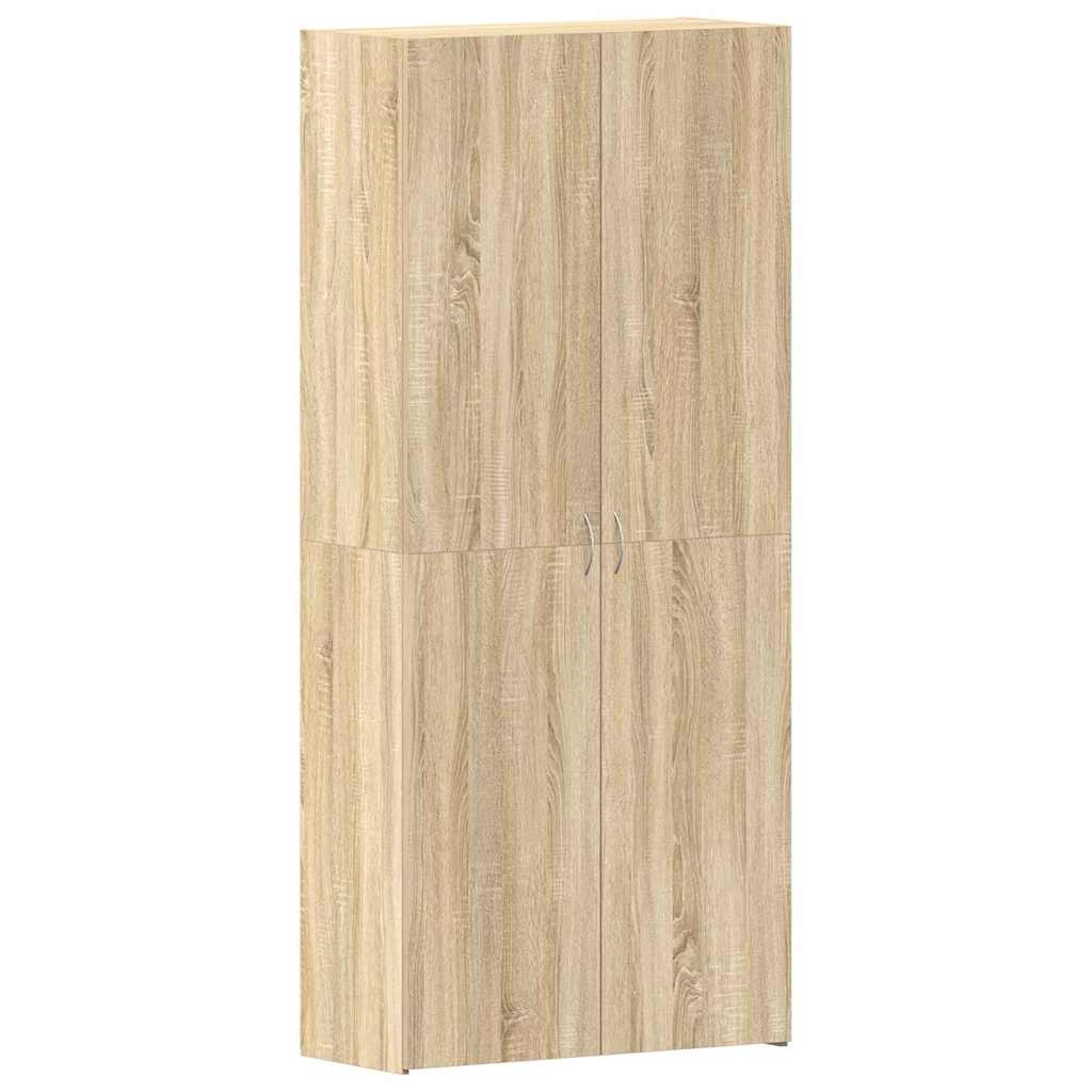 Cabinet à chaussures 80 x 35.5 x 180 cm Bois d'ingénierie
