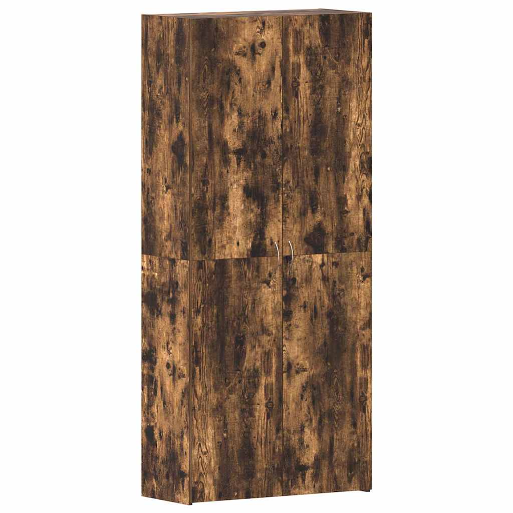 Cabinet à chaussures 80 x 35.5 x 180 cm Bois d'ingénierie
