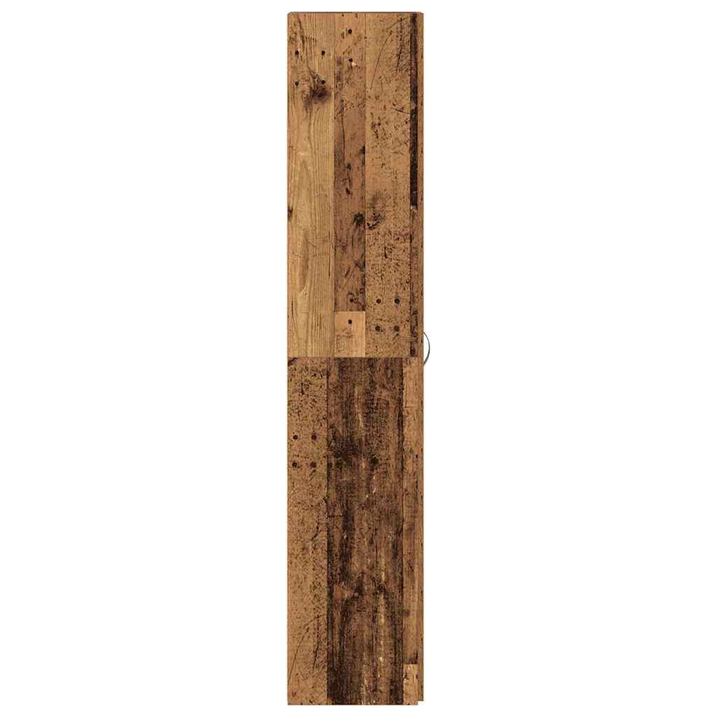 Cabinet à chaussures 80 x 35.5 x 180 cm Bois d'ingénierie
