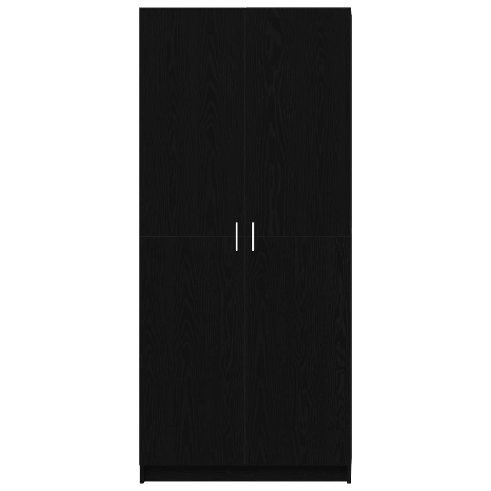Armoire Chêne noir 80 x 50,5 x 180 cm Bois d'ingénierie - XIOS