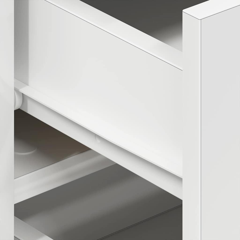 Buffet avec tiroir Blanc 120 x 36 x 69 cm Bois d'ingénierie - XIOS
