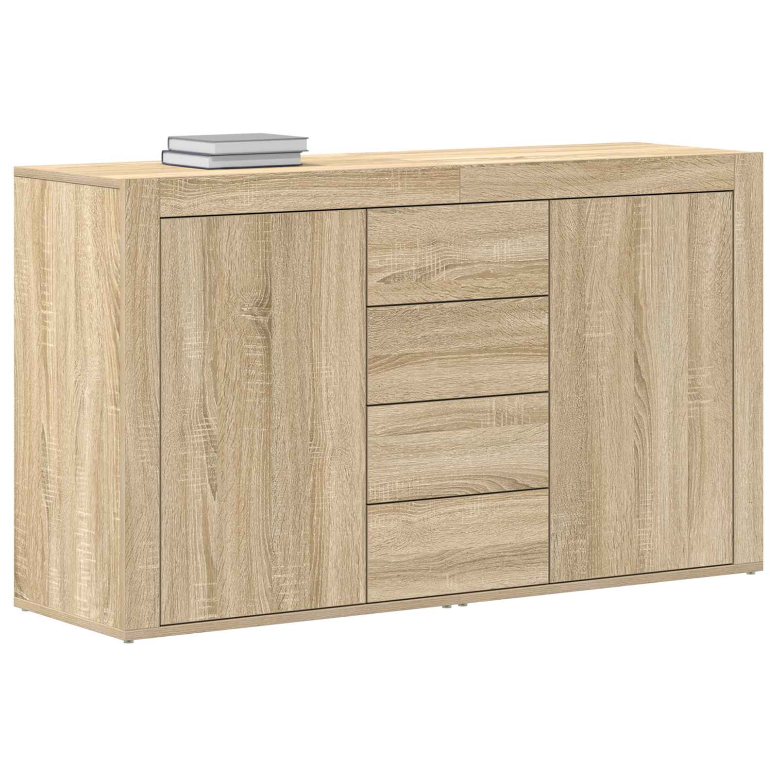 Buffet Chêne Sonoma 120 x 36 x 69 cm Bois d'ingénierie - XIOS