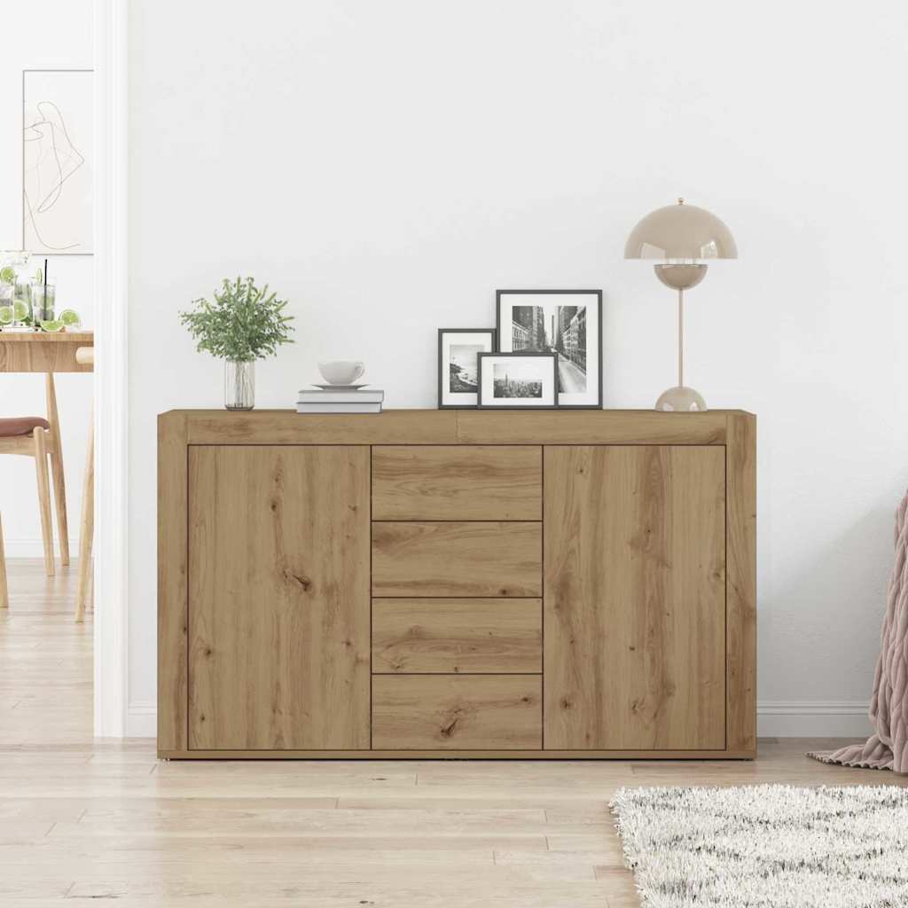 Buffet Chêne artisanal 120 x 36 x 69 cm Bois d'ingénierie