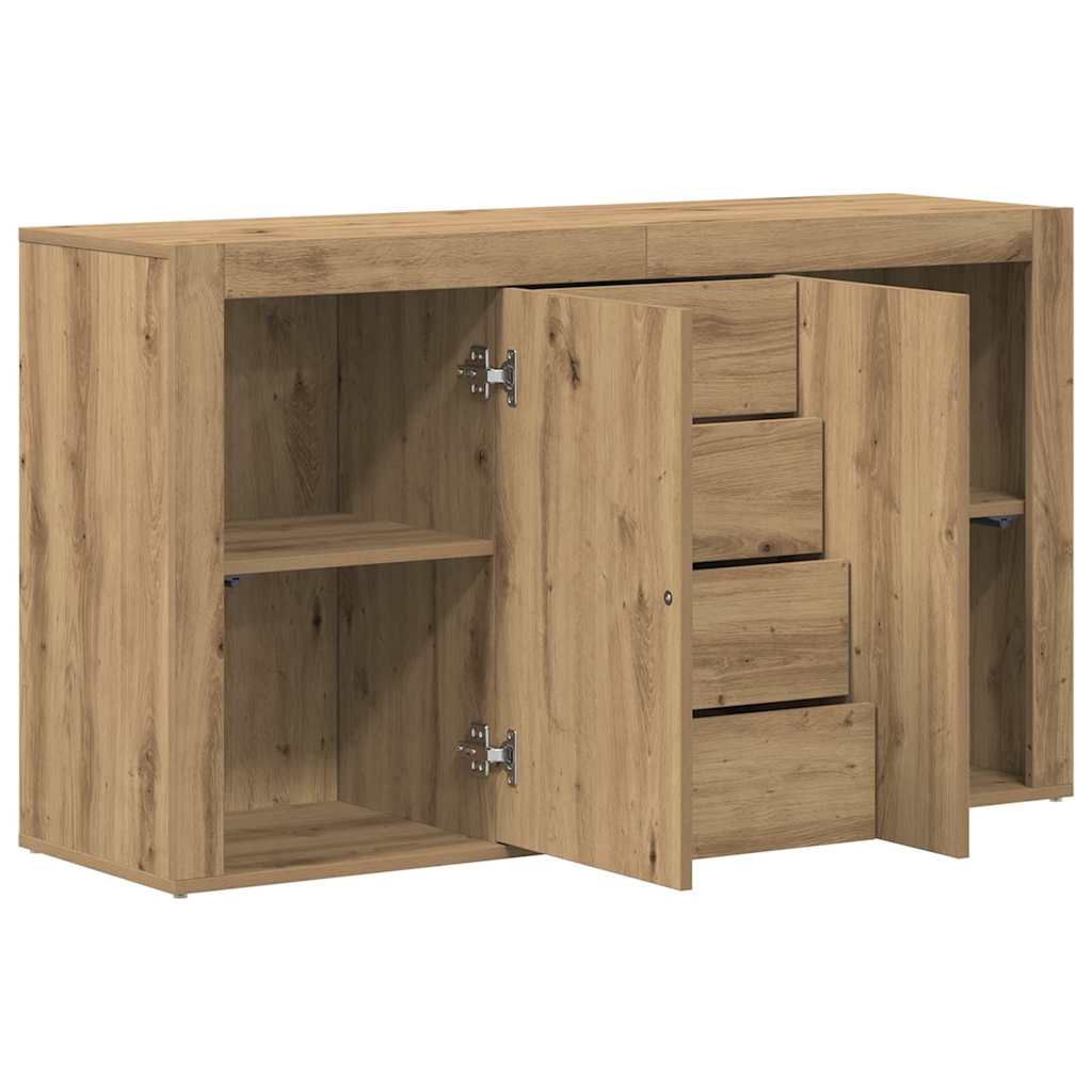 Buffet Chêne artisanal 120 x 36 x 69 cm Bois d'ingénierie