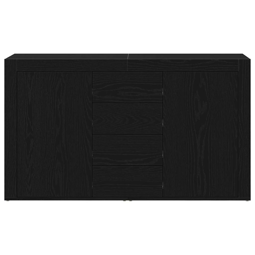 Buffet Chêne noir 120 x 36 x 69 cm Bois d'ingénierie - XIOS