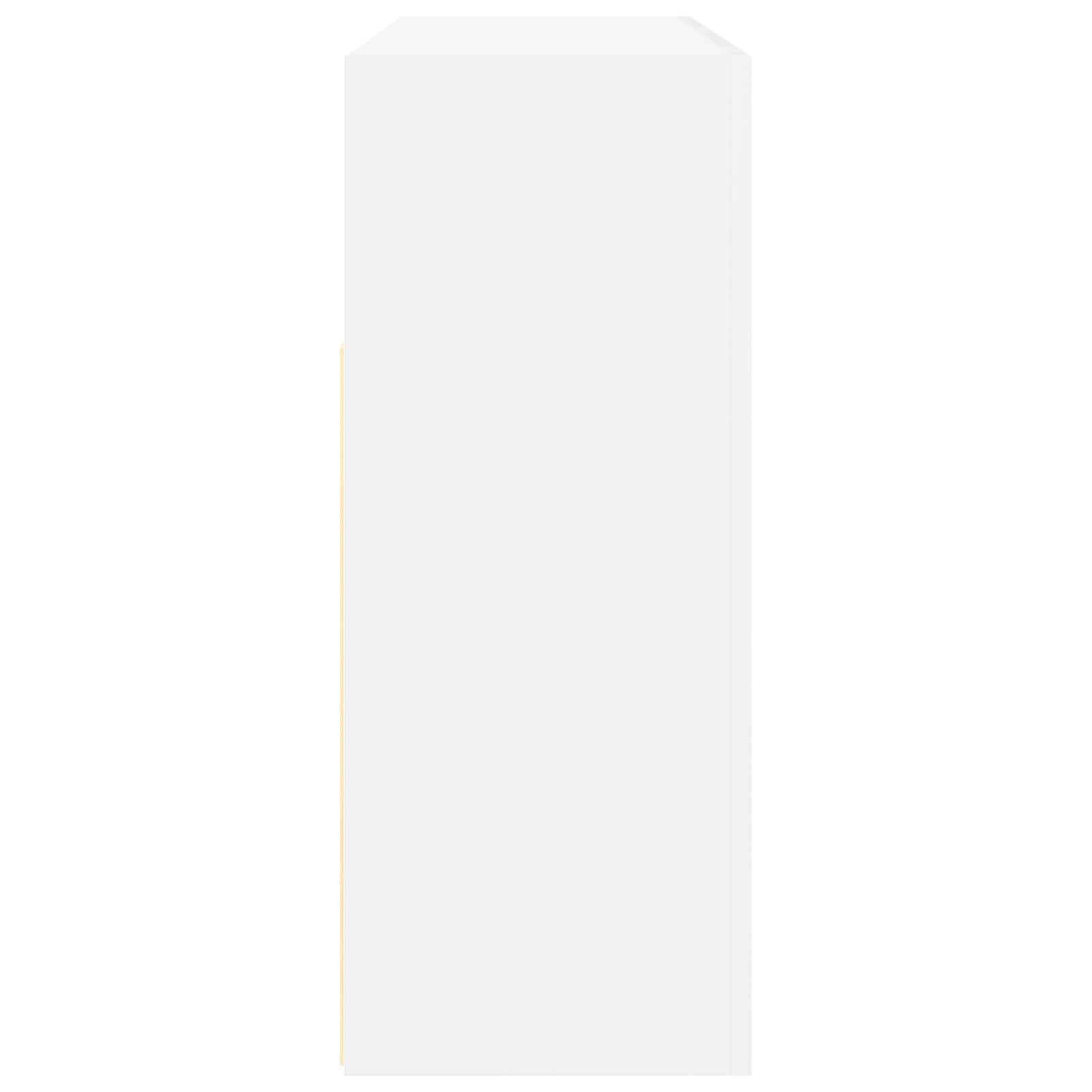 Buffet Blanc 116 x 30 x 75 cm Bois d'ingénierie