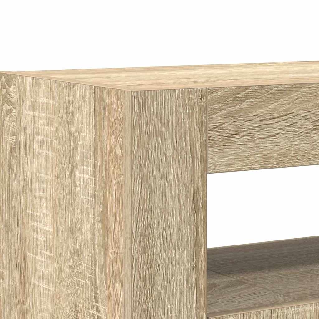 Buffet Chêne sonoma 116 x 30 x 75 cm Bois d'ingénierie - XIOS