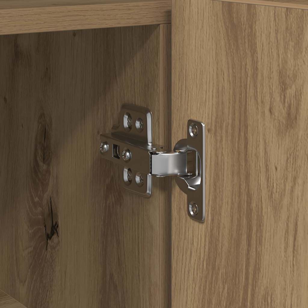 Buffet chêne artisanal 116 x 30 x 75 cm Bois d'ingénierie - XIOS