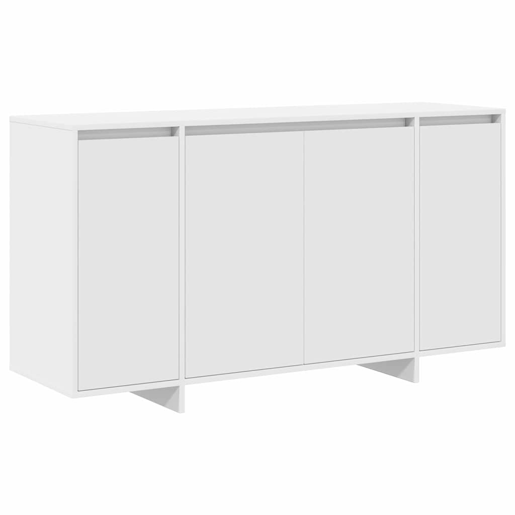 Buffet Blanc 135 x 41 x 75 cm Bois d'ingénierie