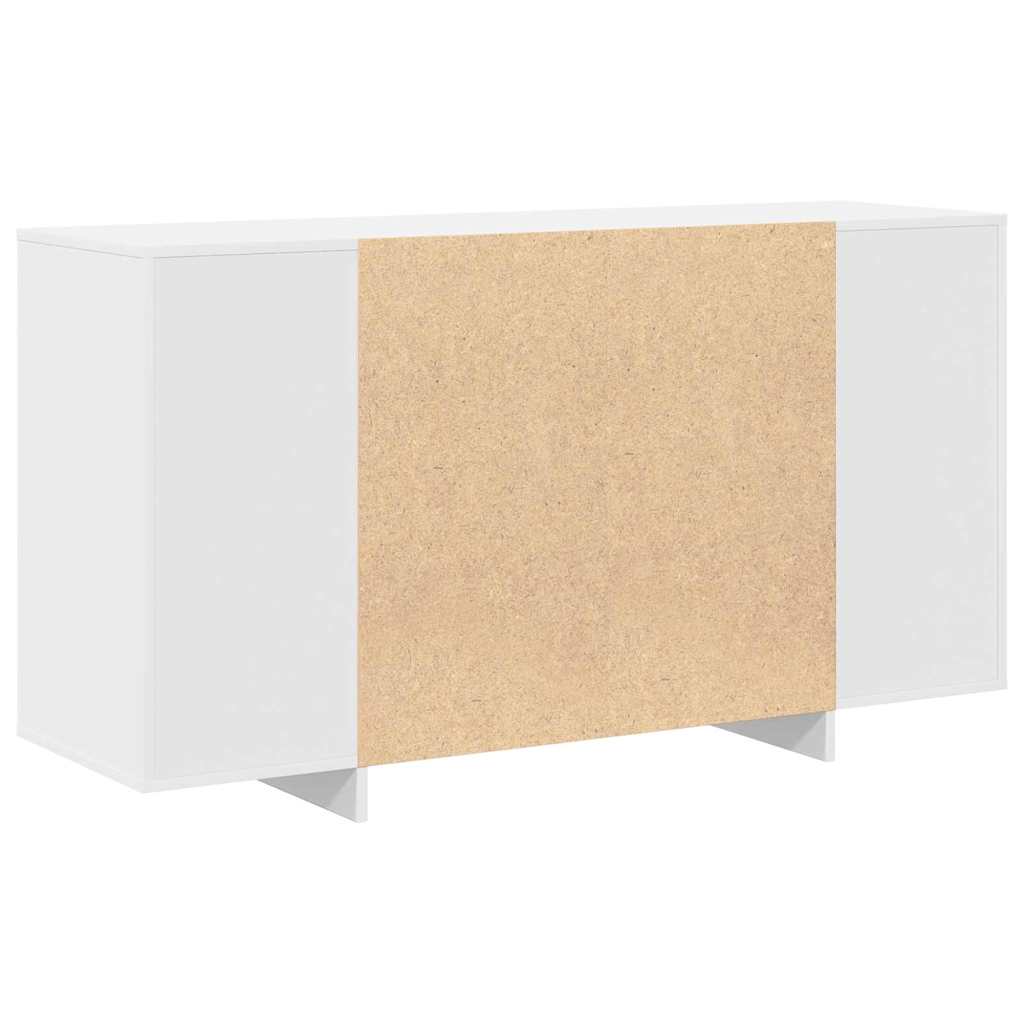 Buffet Blanc 135 x 41 x 75 cm Bois d'ingénierie