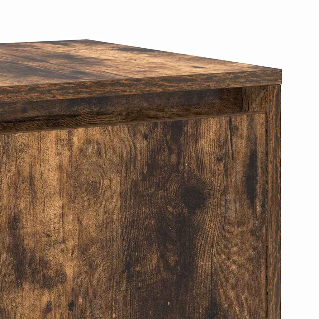 Buffet Chêne fumé 135 x 41 x 69 cm Bois d'ingénierie - XIOS