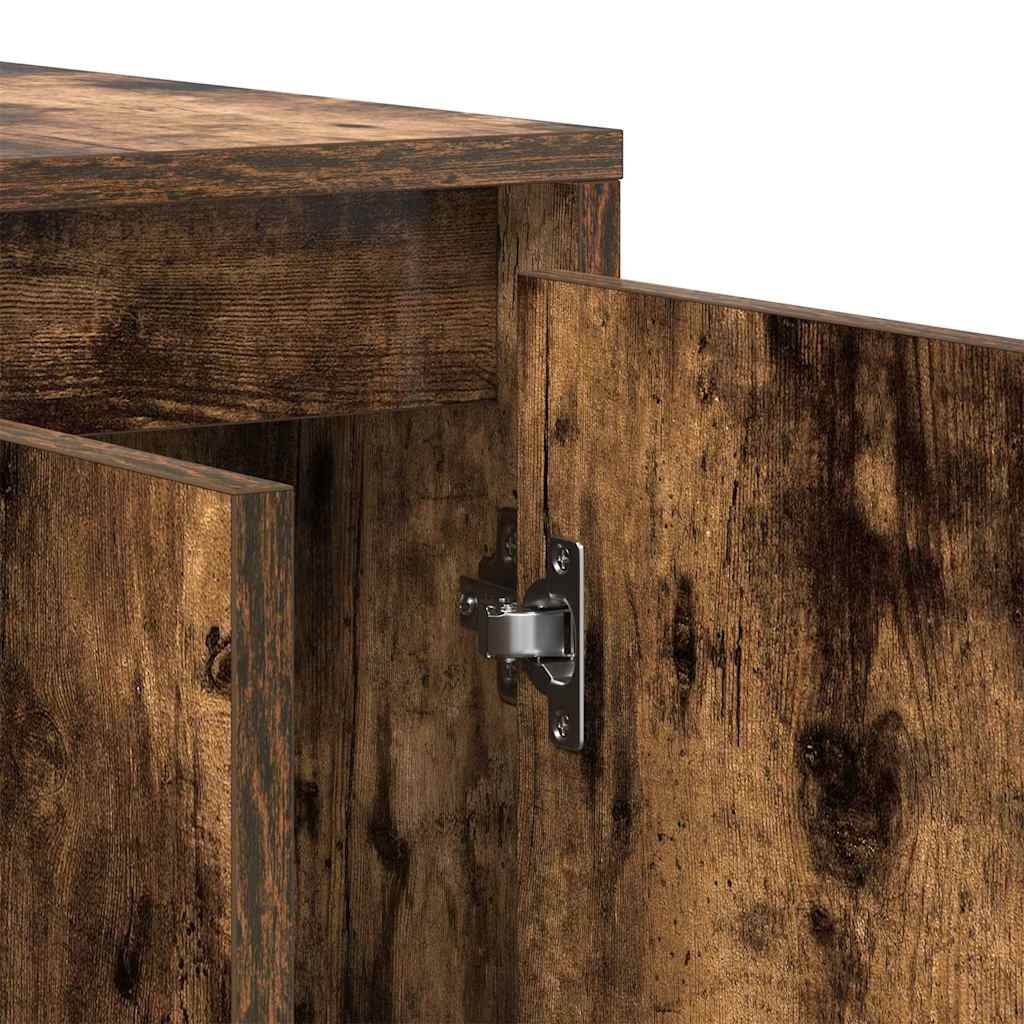 Buffet Chêne fumé 135 x 41 x 69 cm Bois d'ingénierie - XIOS
