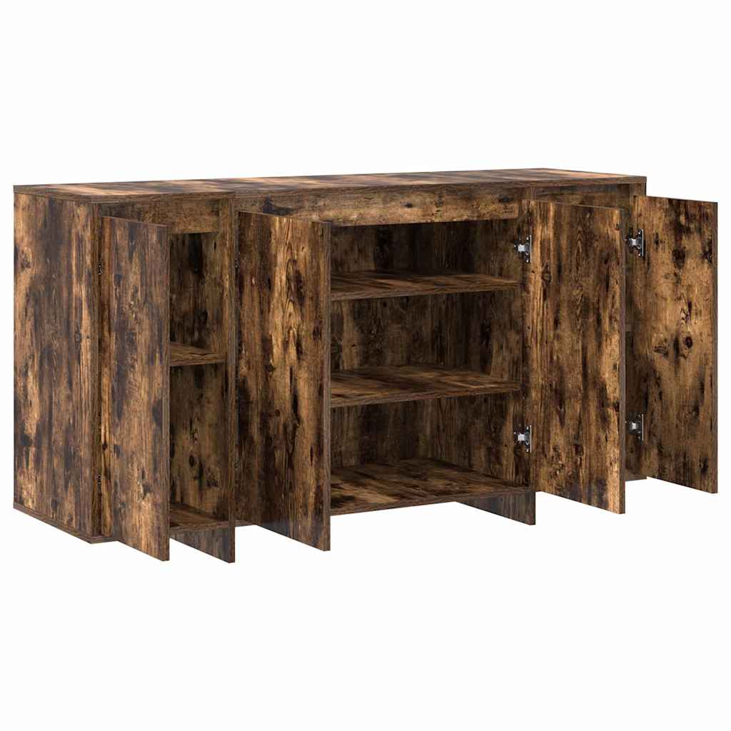 Buffet Chêne fumé 135 x 41 x 69 cm Bois d'ingénierie - XIOS