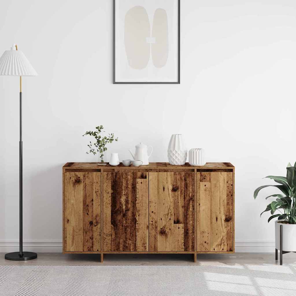 Buffet Bois ancien 135 x 41 x 75 cm Bois d'ingénierie
