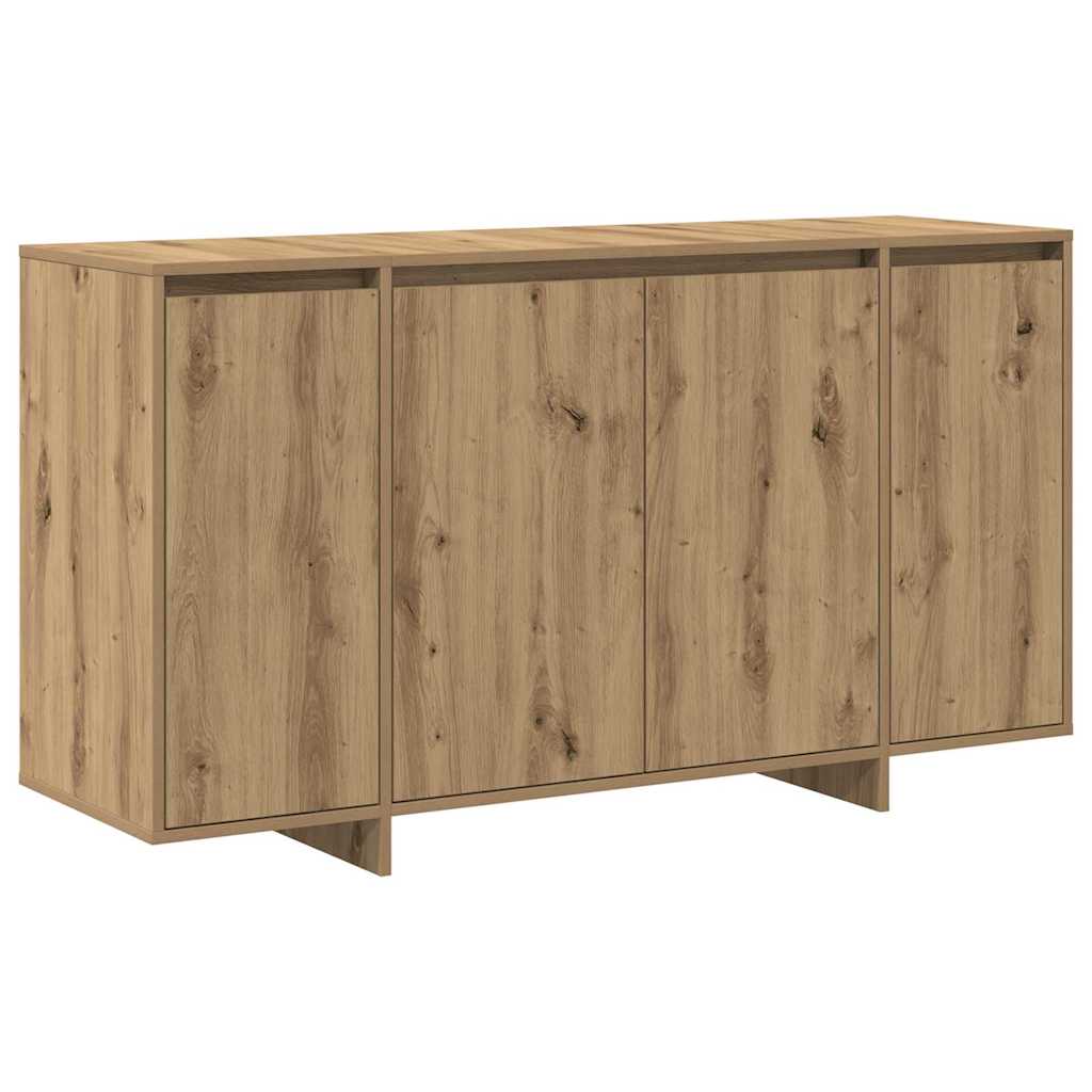 Buffet chêne artisanal 135 x 41 x 69 cm Bois d'ingénierie - XIOS