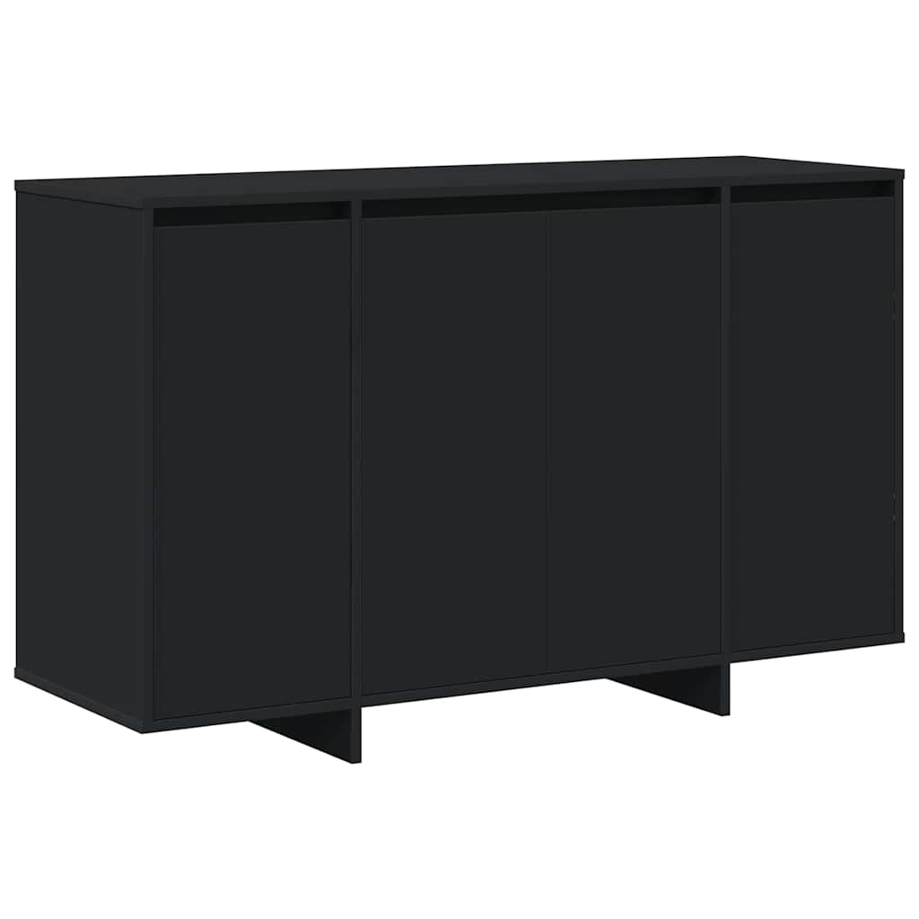 Buffet Noir 120 x 41 x 75 cm Bois d'ingénierie - XIOS