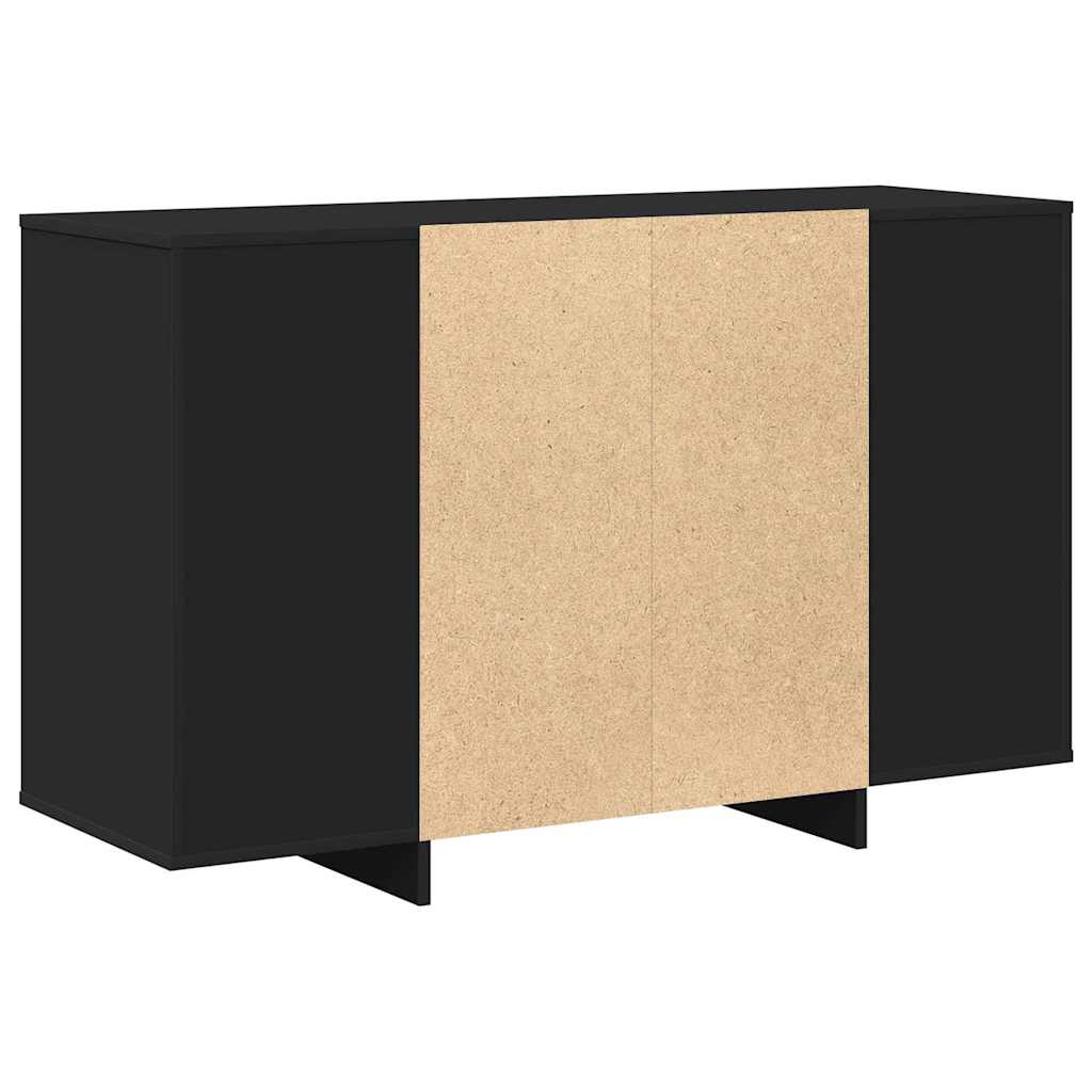 Buffet Noir 120 x 41 x 75 cm Bois d'ingénierie - XIOS