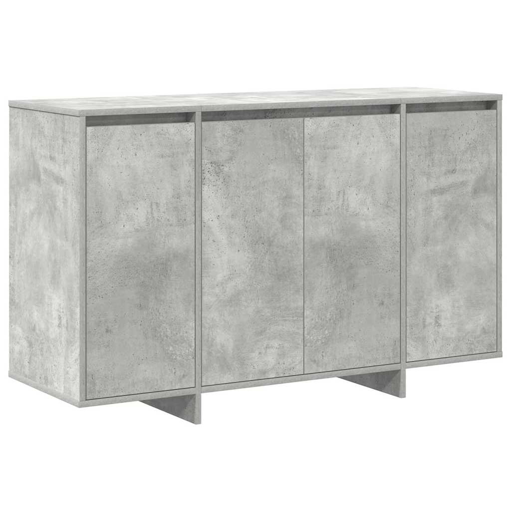 Buffet Gris béton 120 x 41 x 75 cm Bois d'ingénierie - XIOS