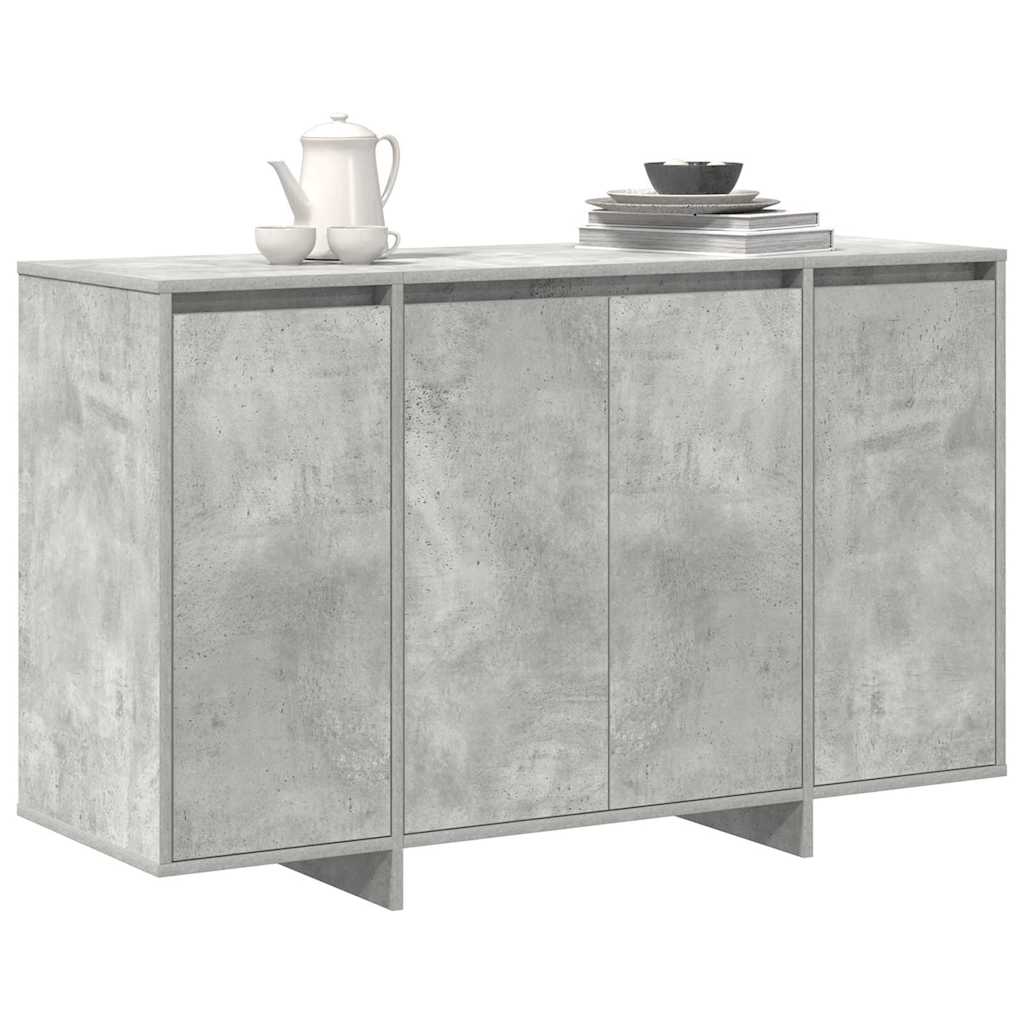 Buffet Gris béton 120 x 41 x 75 cm Bois d'ingénierie - XIOS