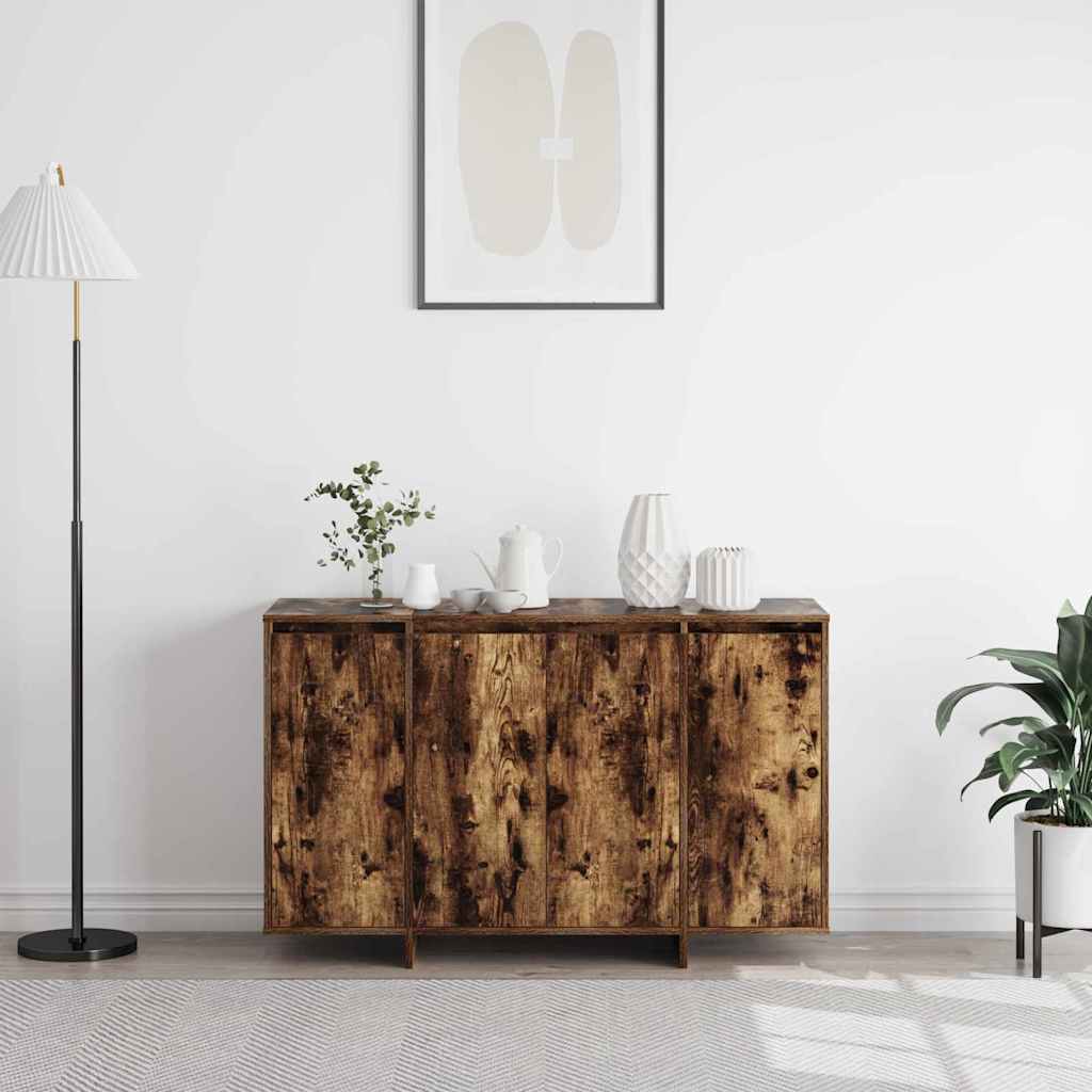 Buffet Chêne fumé 120 x 41 x 75 cm Bois d'ingénierie - XIOS