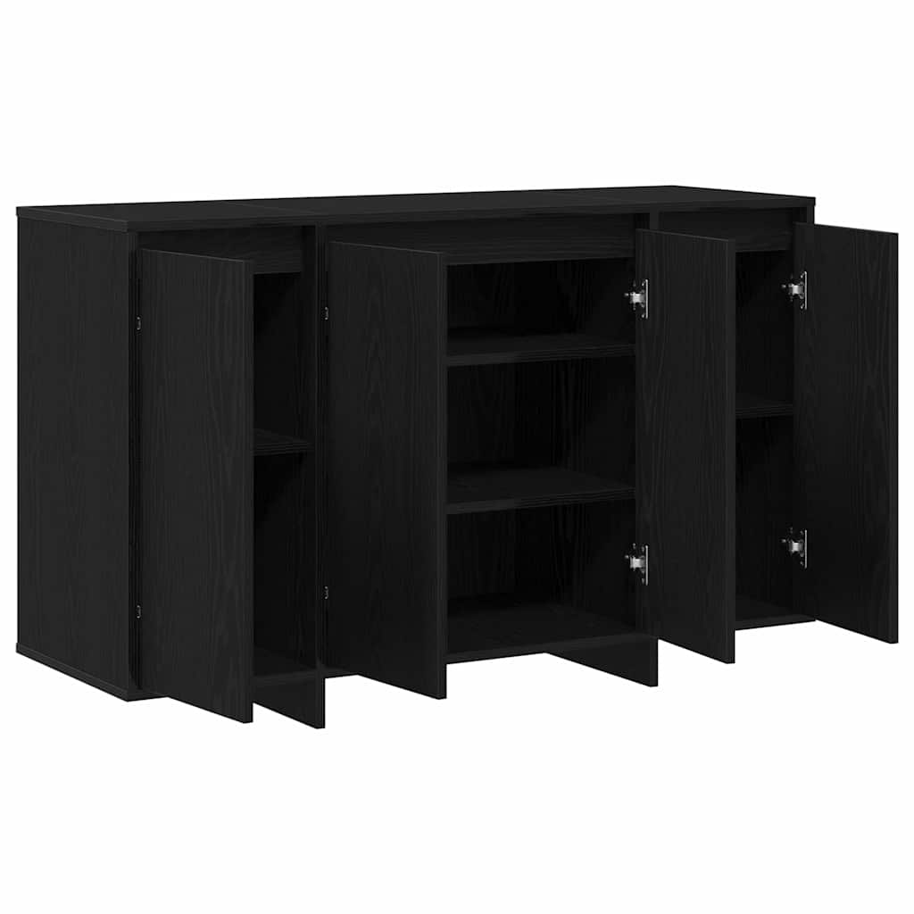Buffet Chêne noir 120 x 41 x 75 cm Bois d'ingénierie - XIOS