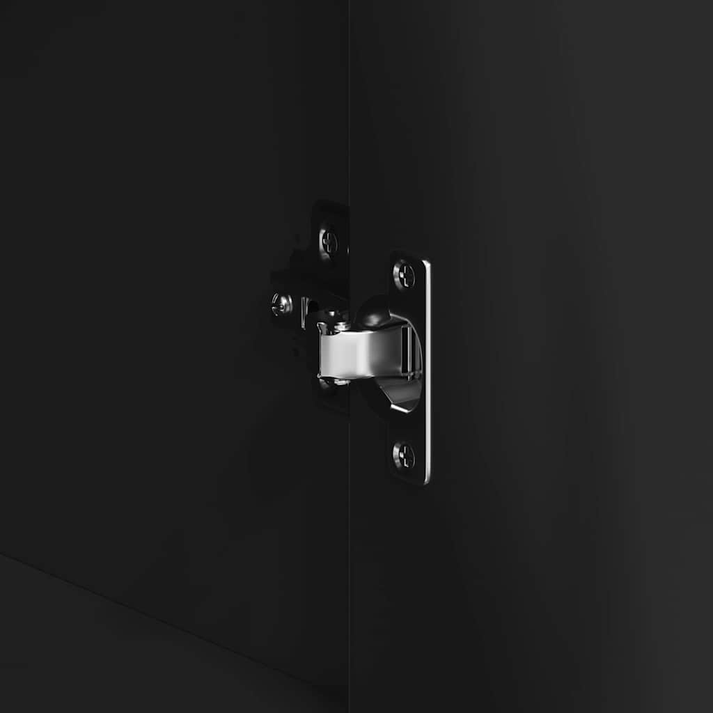 Buffet avec tiroir Noir 120 x 41 x 75 cm Bois d'ingénierie - XIOS