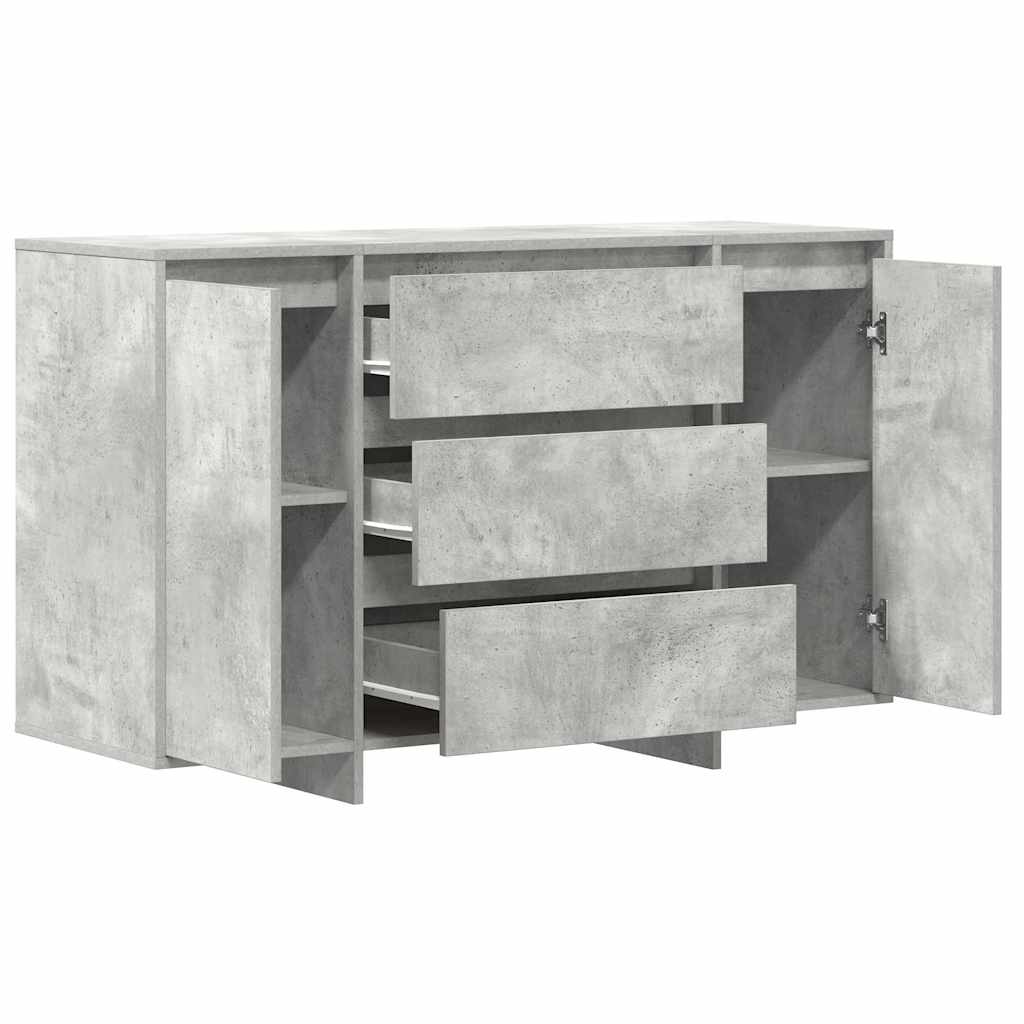 Buffet Gris béton 120 x 41 x 75 cm Bois d'ingénierie - XIOS