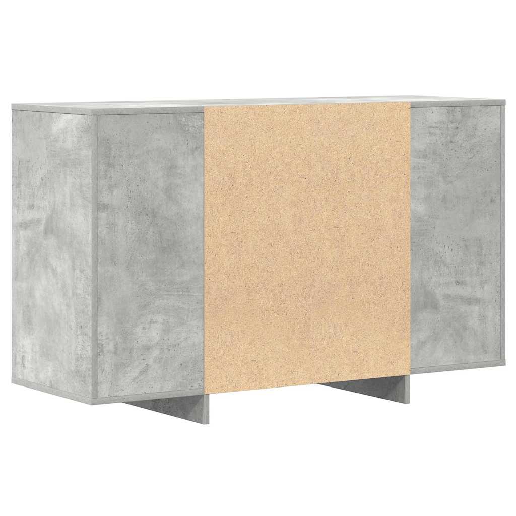 Buffet Gris béton 120 x 41 x 75 cm Bois d'ingénierie - XIOS