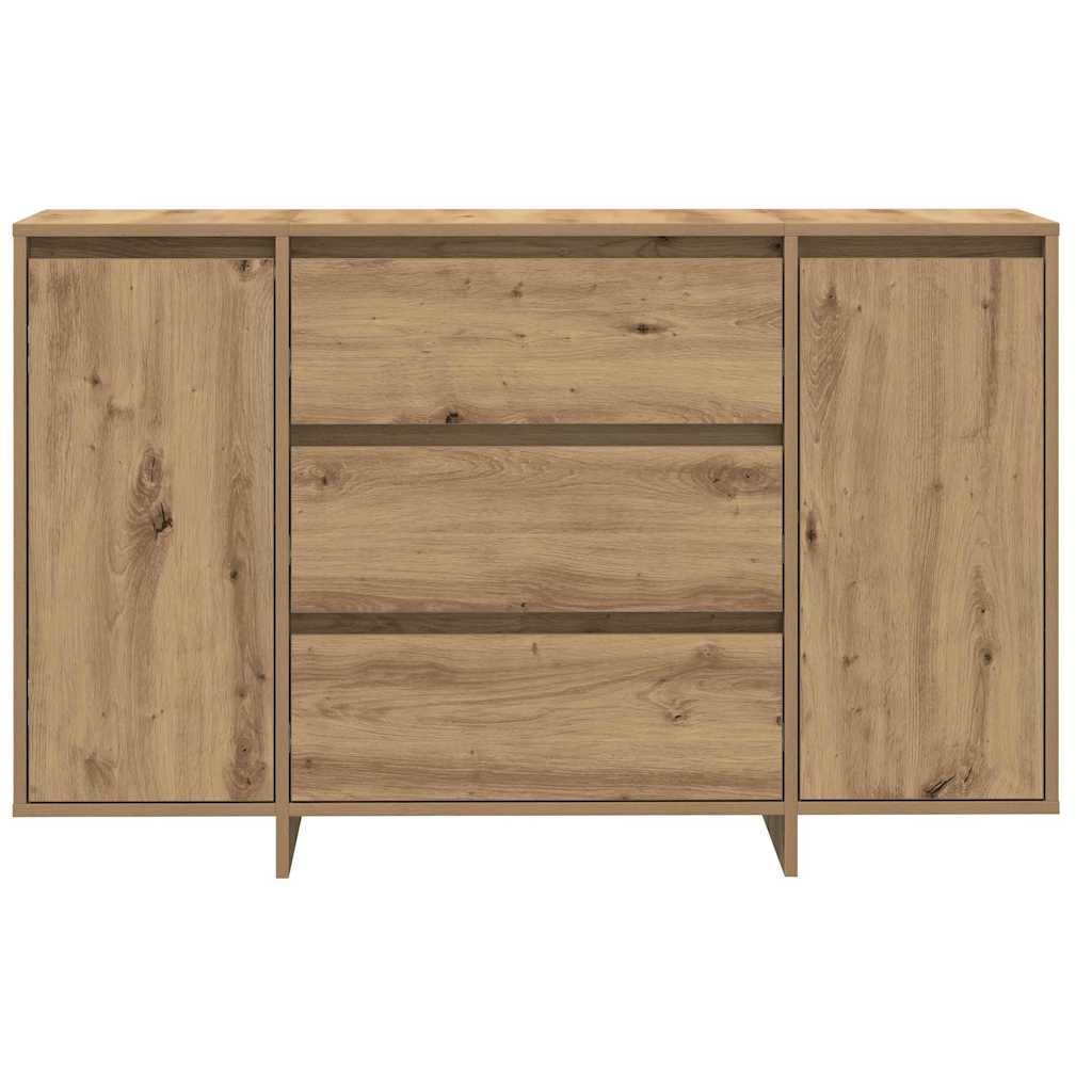 Buffet chêne artisanal 120 x 41 x 75 cm Bois d'ingénierie - XIOS