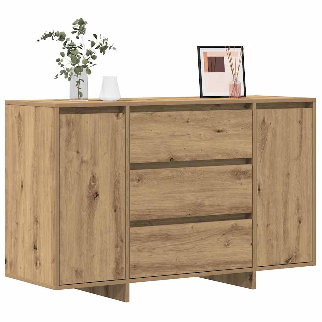 Buffet chêne artisanal 120 x 41 x 75 cm Bois d'ingénierie - XIOS