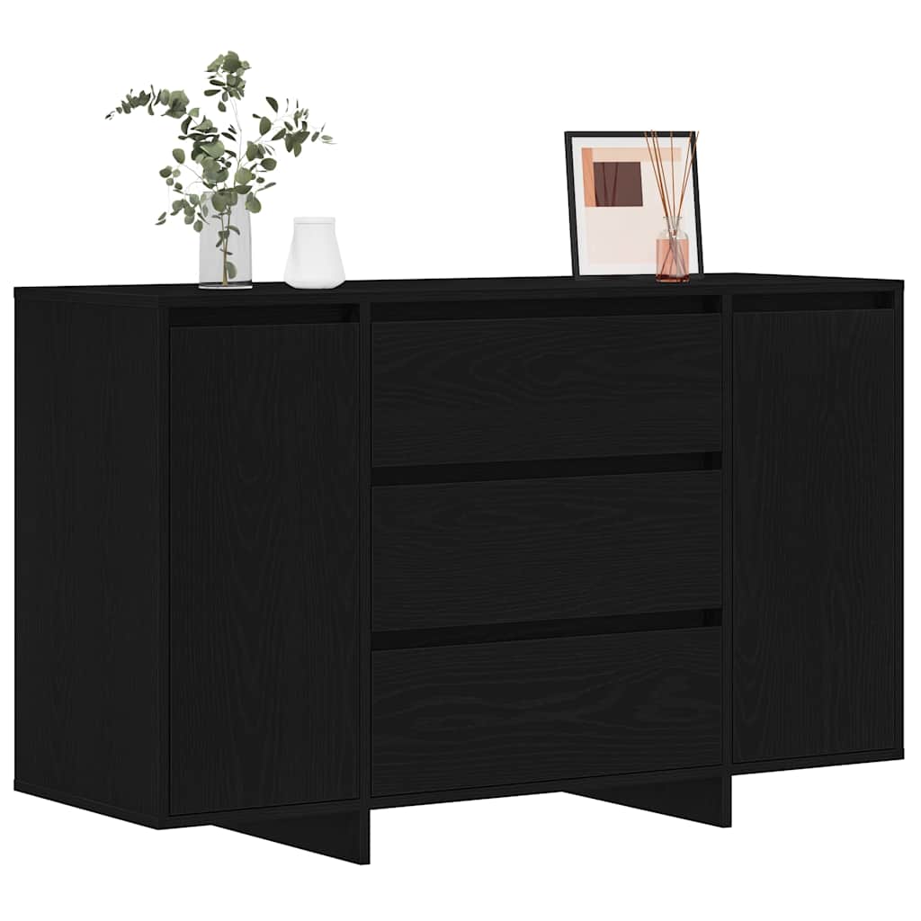 Buffet Chêne noir 120 x 41 x 75 cm Bois d'ingénierie - XIOS