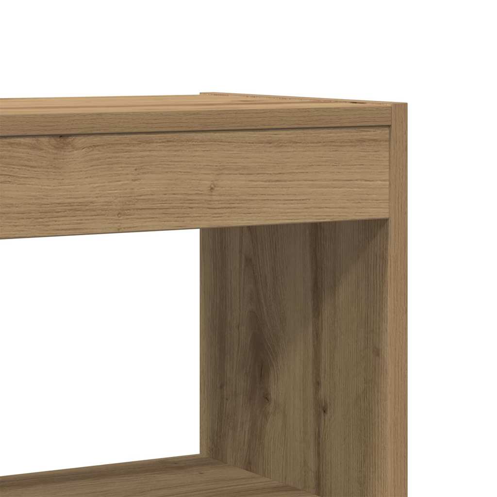 Bibliothèque 6 niveaux 80 x 30 x 198 cm Bois d'ingénierie