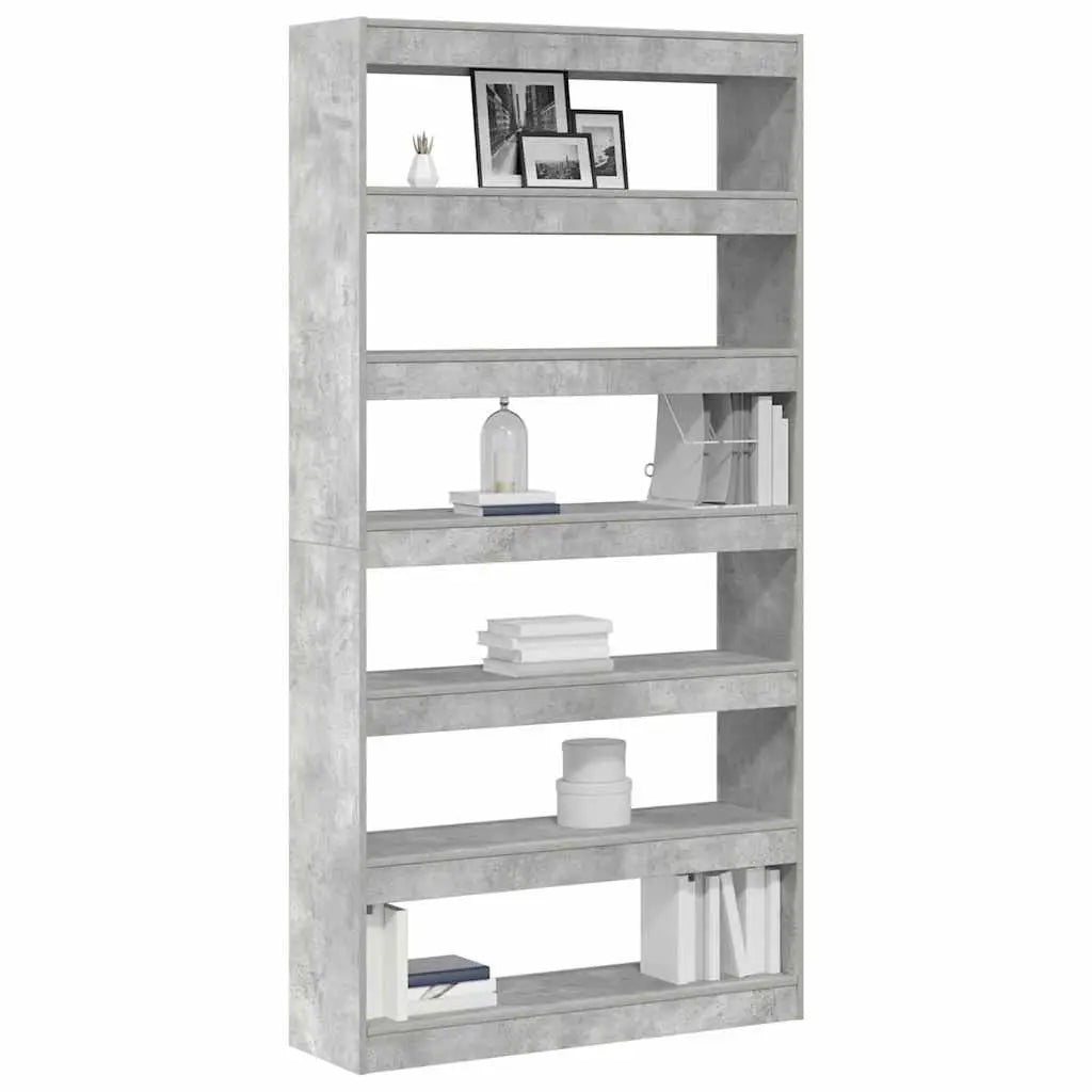 Bibliothèque 6 niveaux 100 x 30 x 198 cm Bois d’ingénierie - XIOS