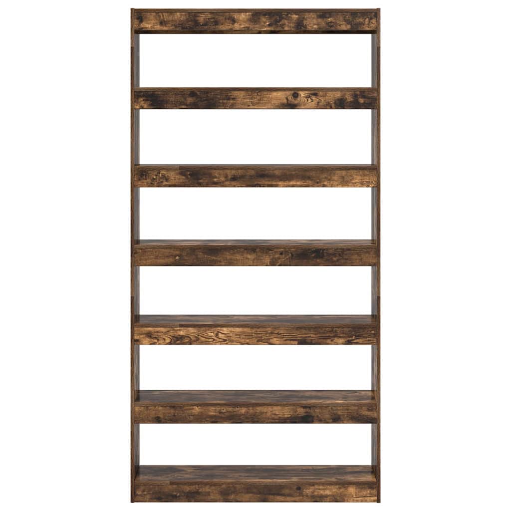 Bibliothèque 6 niveaux 100 x 30 x 198 cm Bois d'ingénierie - XIOS