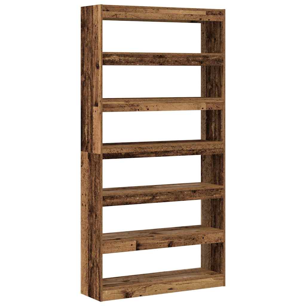 Bibliothèque Bois de récupération 100 x 30 x 198 cm - XIOS