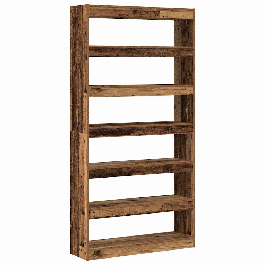 Bibliothèque Bois de récupération 100 x 30 x 198 cm - XIOS