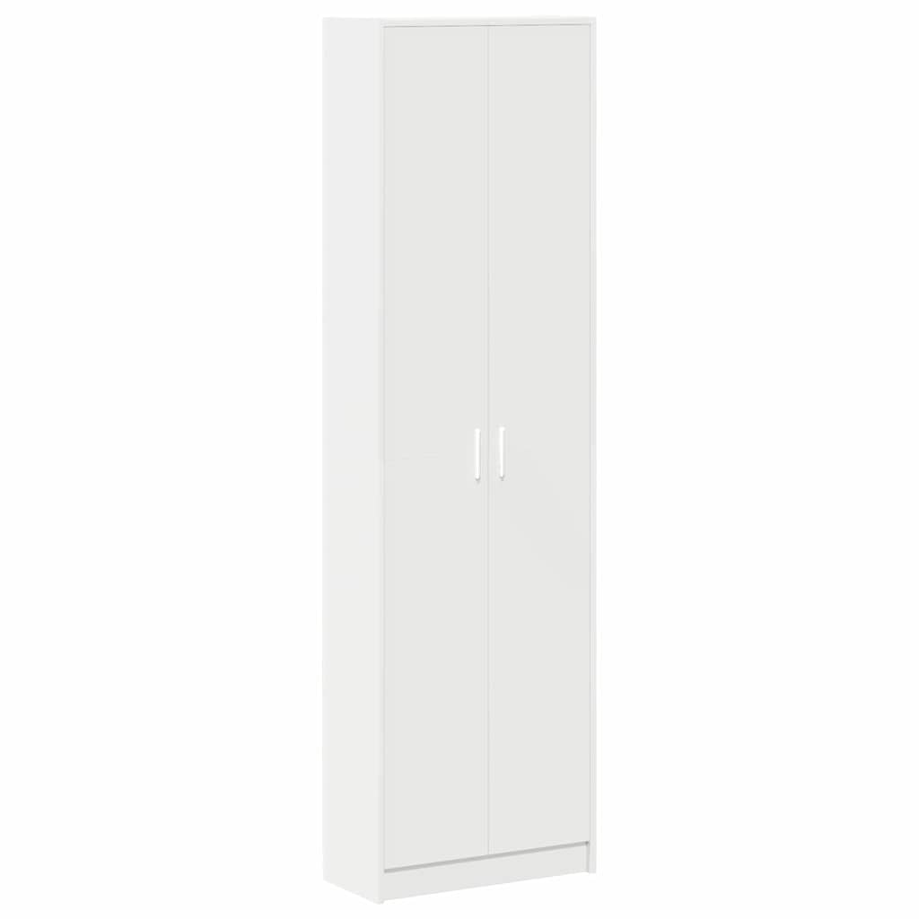 Armoire avec étagère Blanc 55 x 25 x 189 cm Bois d'ingénierie - XIOS