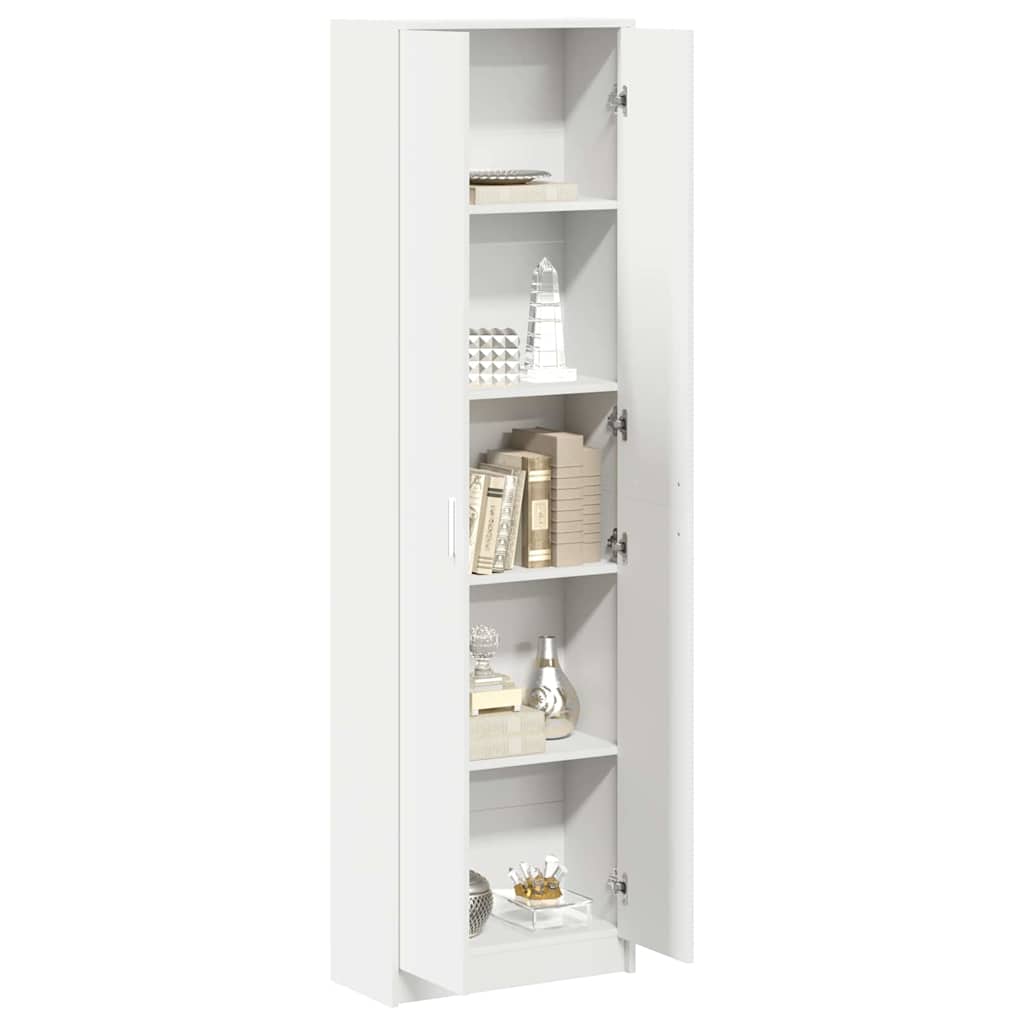 Armoire avec étagère Blanc 55 x 25 x 189 cm Bois d'ingénierie - XIOS