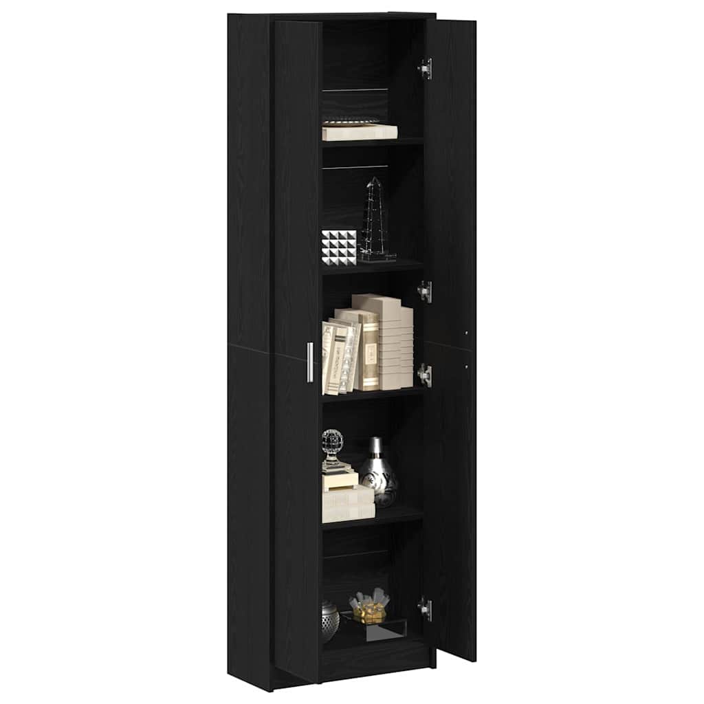 Armoire Chêne noir 55 x 25 x 189 cm Bois d'ingénierie - XIOS