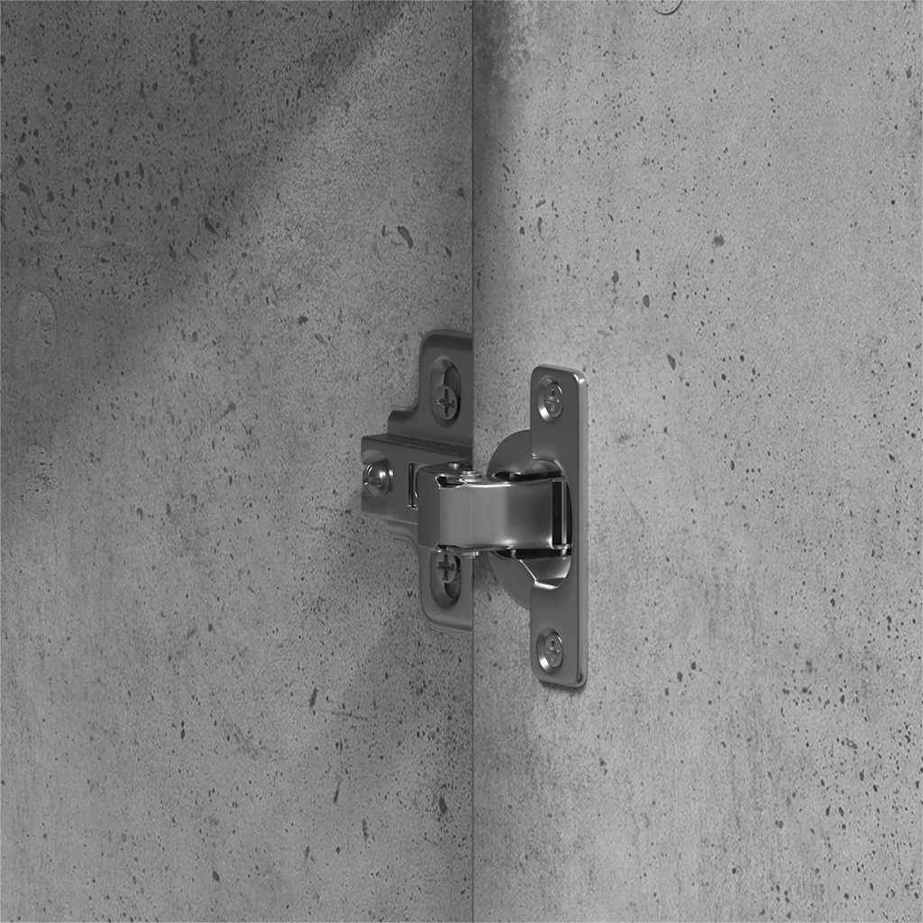 Armoire Gris béton 55 x 25 x 189 cm Bois d'ingénierie - XIOS