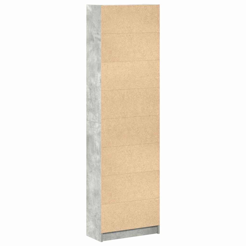 Armoire Gris béton 55 x 25 x 189 cm Bois d'ingénierie - XIOS