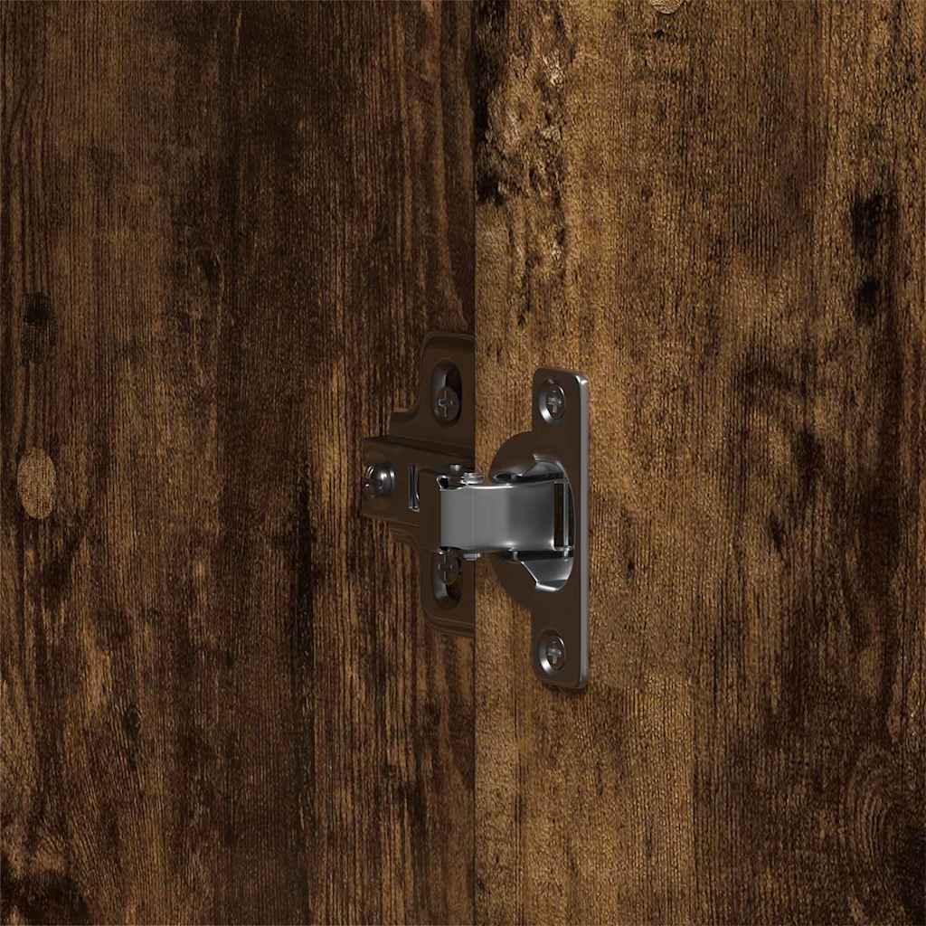 Armoire Chêne fumé 55 x 25 x 189 cm Bois d'ingénierie - XIOS