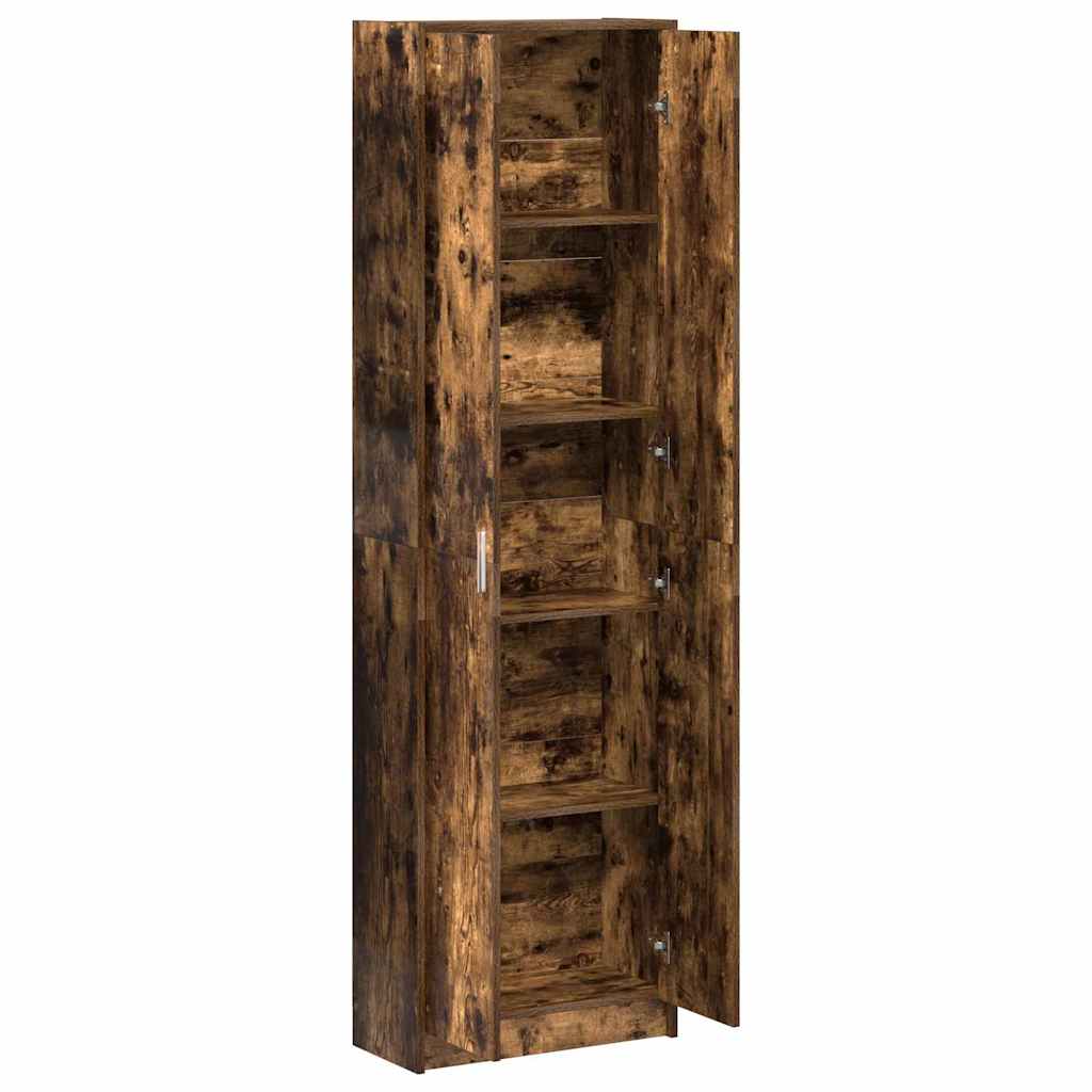 Armoire Chêne fumé 55 x 25 x 189 cm Bois d'ingénierie - XIOS