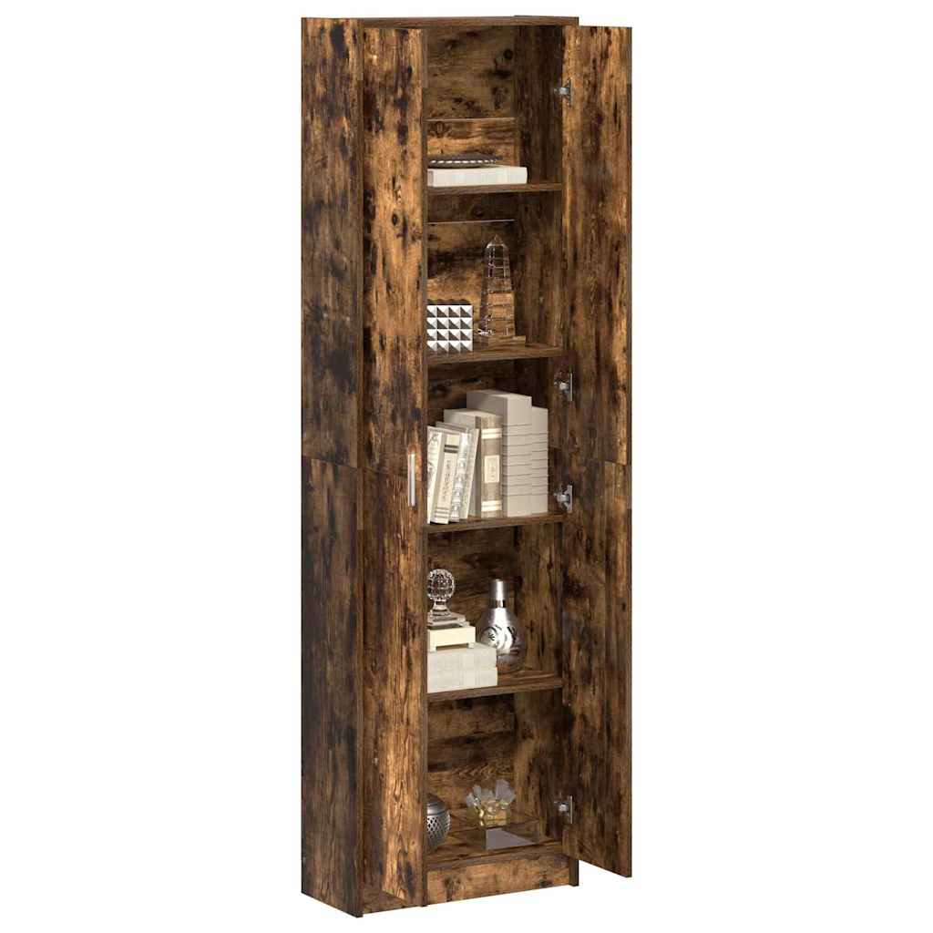 Armoire Chêne fumé 55 x 25 x 189 cm Bois d'ingénierie - XIOS