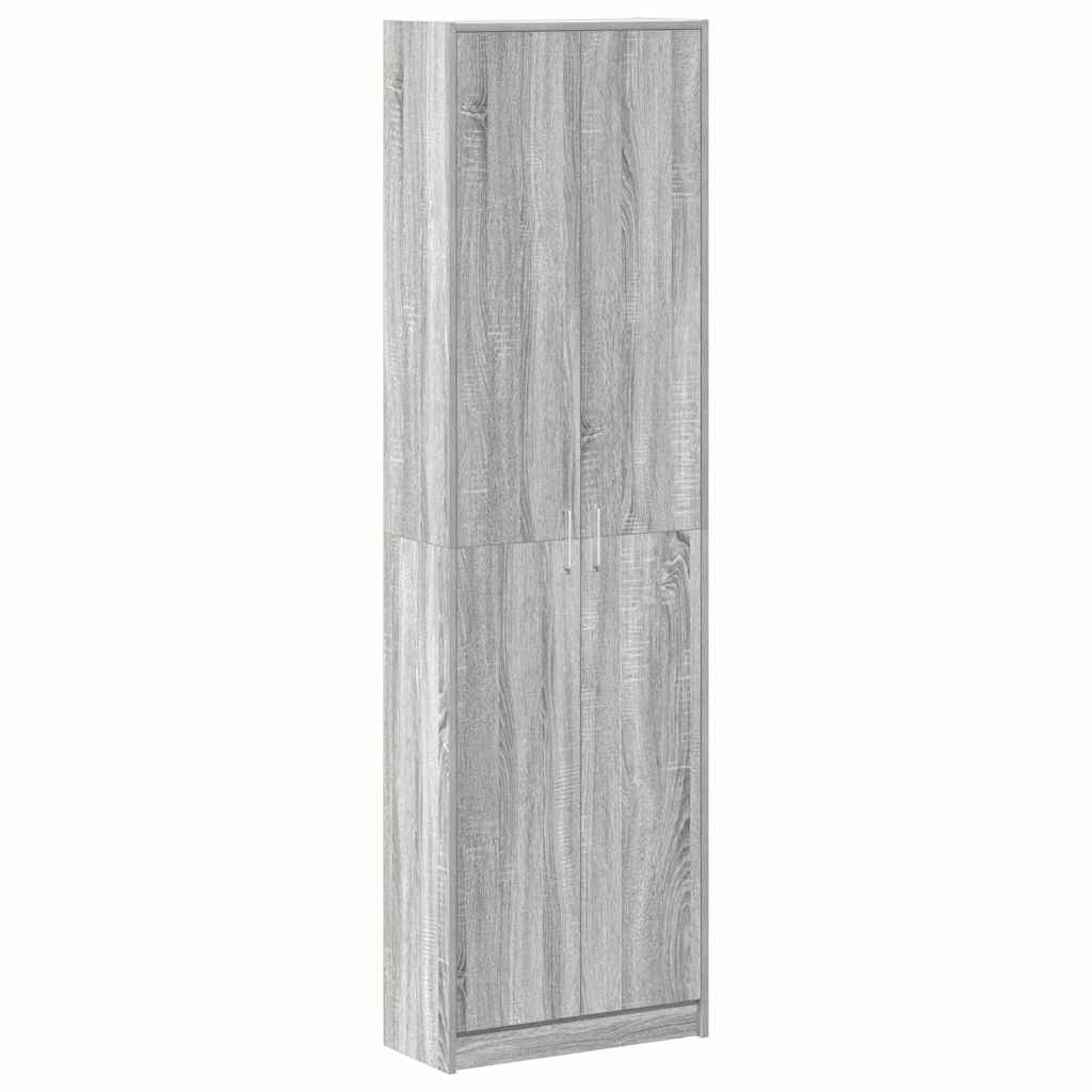 Armoire Gris Sonoma 55 x 25 x 189 cm Bois d'ingénierie