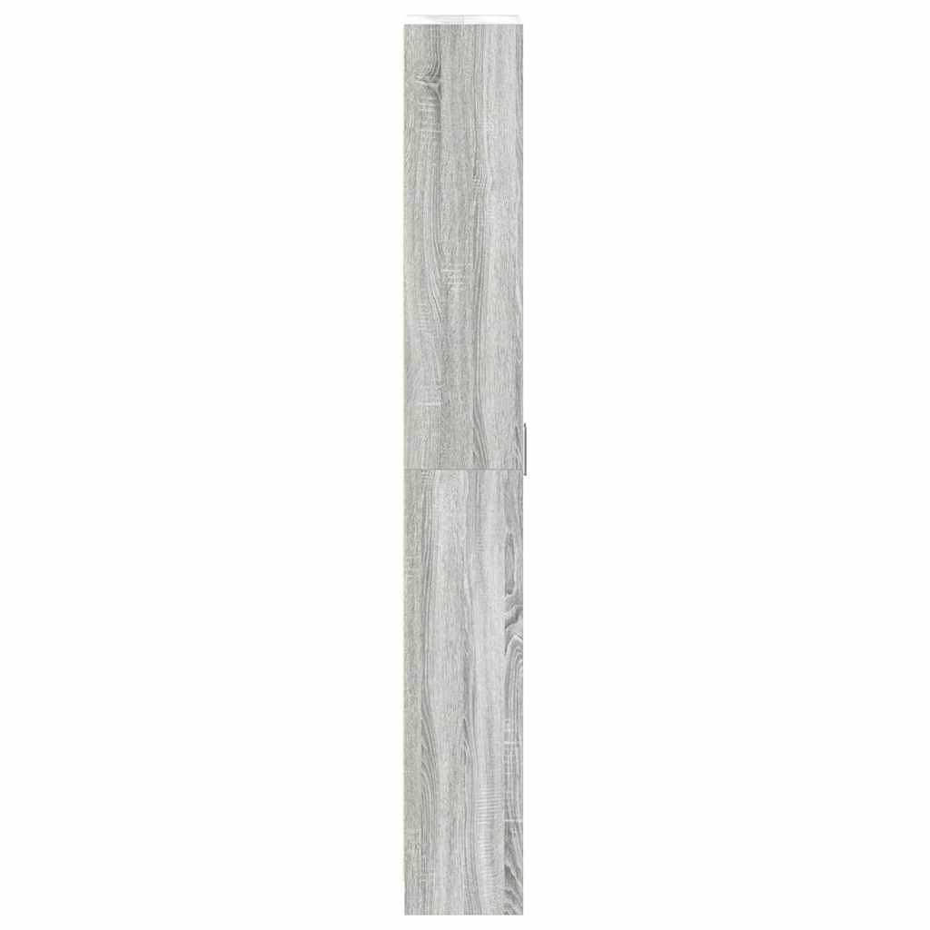 Armoire Gris Sonoma 55 x 25 x 189 cm Bois d'ingénierie