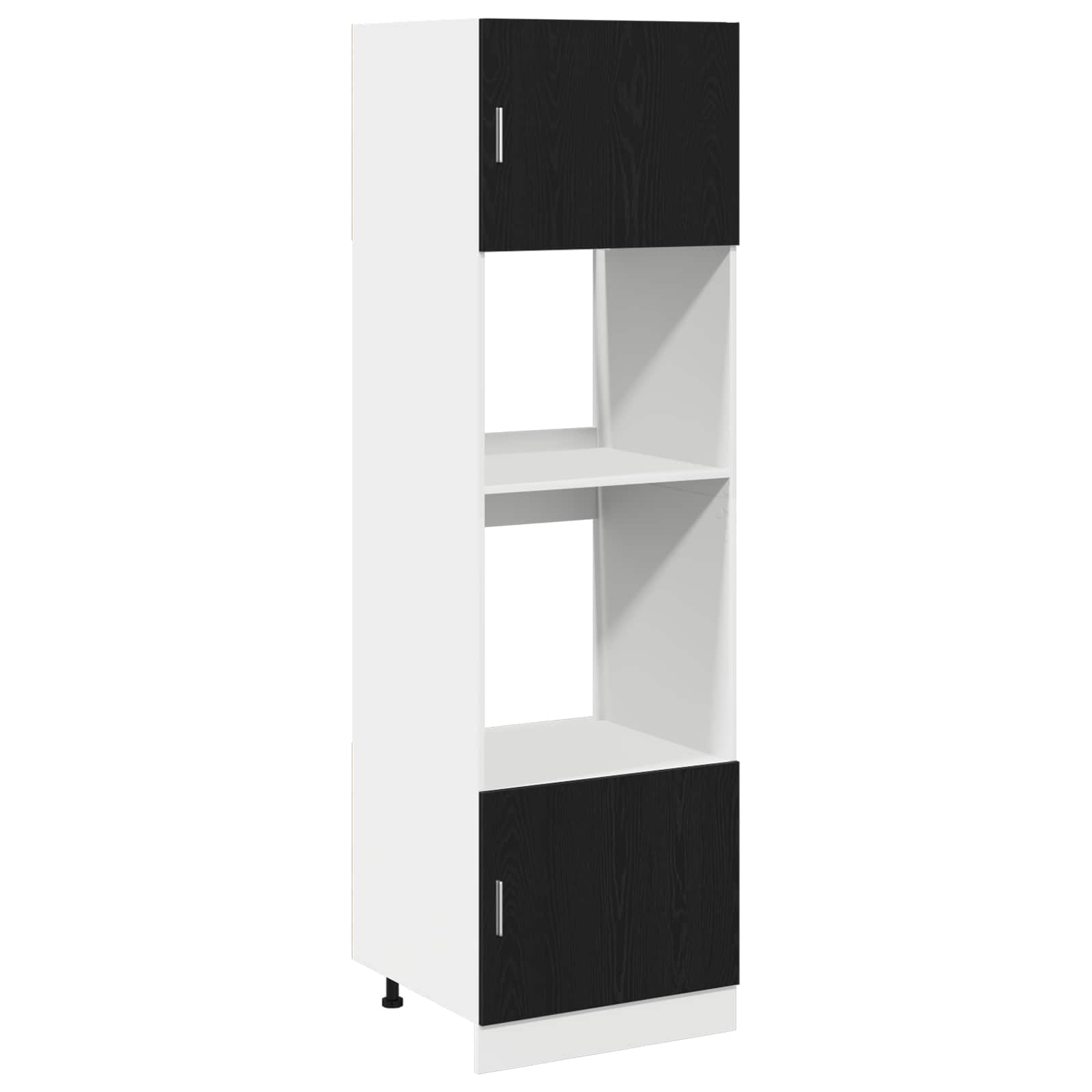Armoire suspendue Chêne noir 60 x 57 x 207 cm Bois d'ingénierie - XIOS